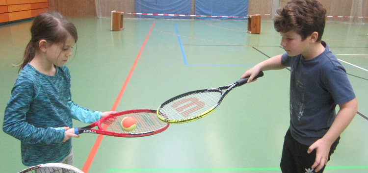 Tennis in der Grundschule - Kooperation Schule-Verein geht weiter