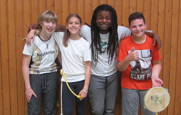 Capoeira-Arbeitsgemeinschaft verzeichnet schon im ersten Jahr Erfolge