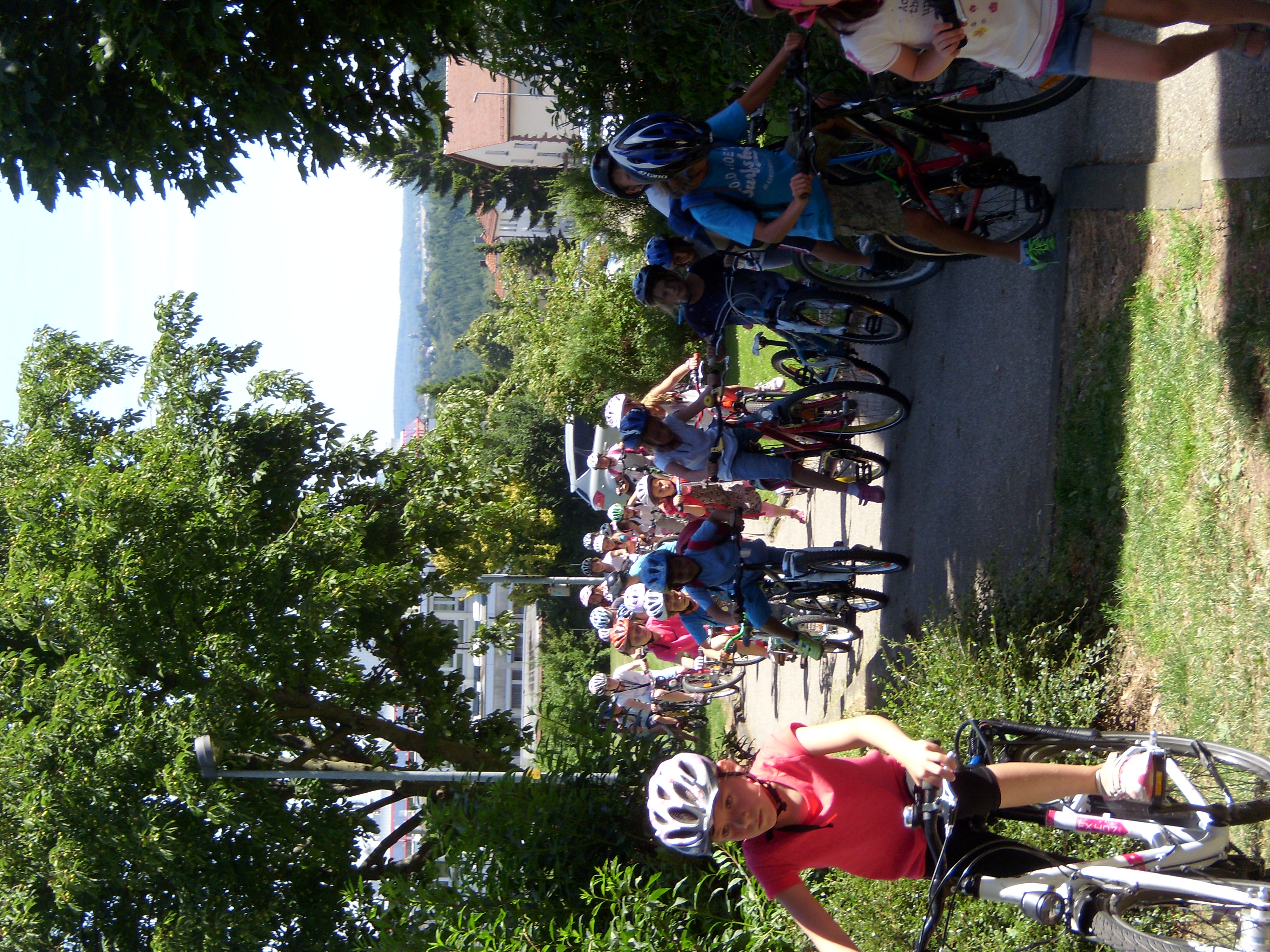 Zweiter Fahrradsicherheitstag in der Ludwig-Uhland-Schule 