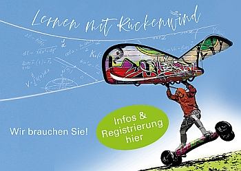 Lernen mit Rückenwind - Unterstützung an der LUS gesucht! 