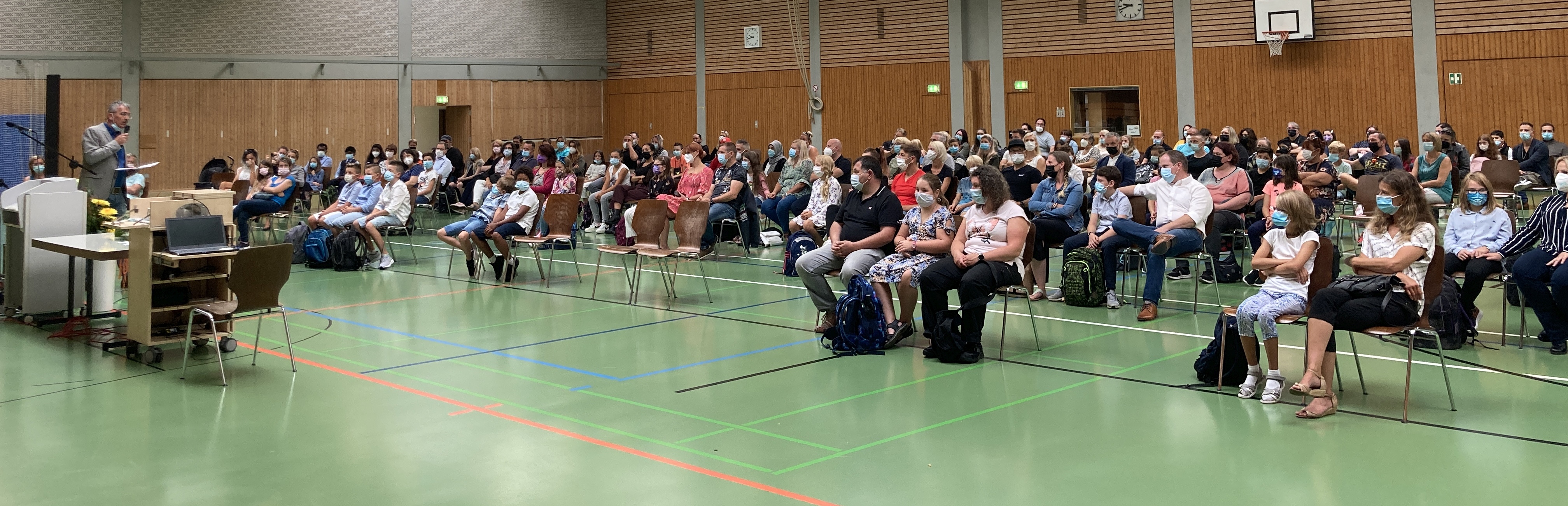 Einschulung unserer vier neuen 5. Klassen an der LUS