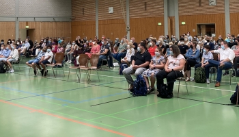 Einschulung unserer vier neuen 5. Klassen an der LUS