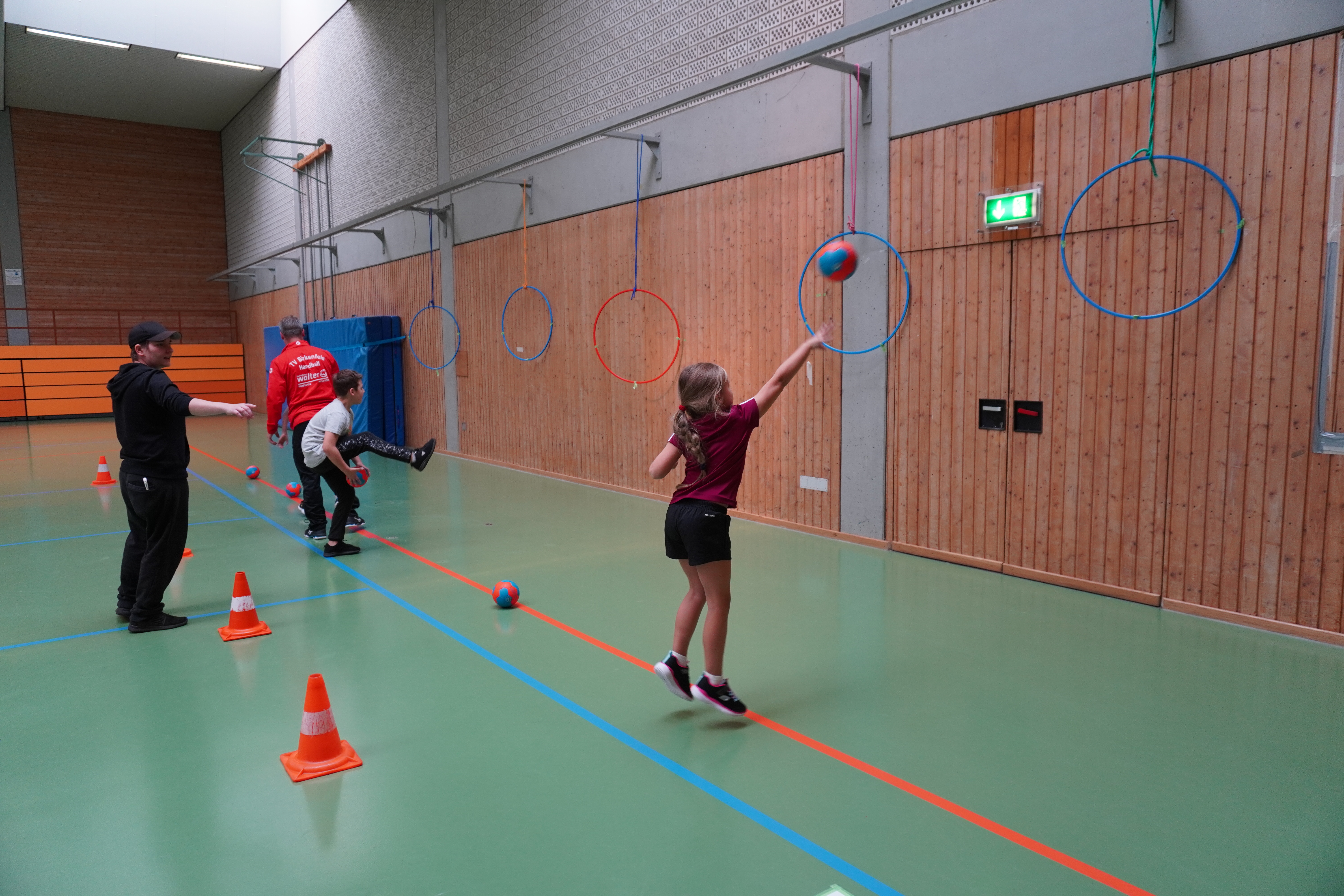 Ein Vormittag rund um den Handball