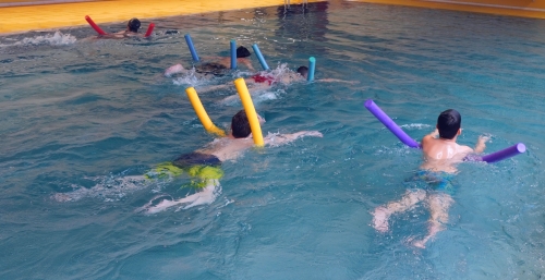 Schwimmen lernen hat Priorität