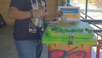 Spendenaktion - Pfandflaschensammler für die Ukraine