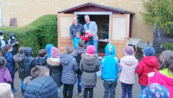 Unsere Spielehütte im neuen Gewand