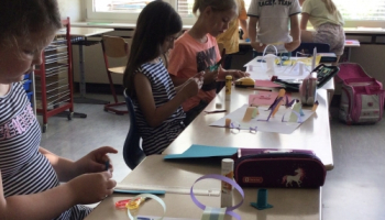 Kreative Papierkunst aus der 2a