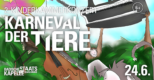 Konzertbesuch der GrundschülerInnen im Badischen Staatstheater: Auf zum „Karneval der Tiere“!