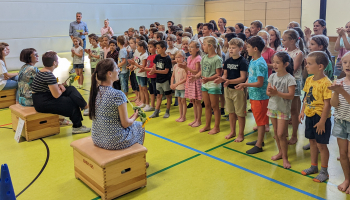 AbschLUSsfeier der Grundschule