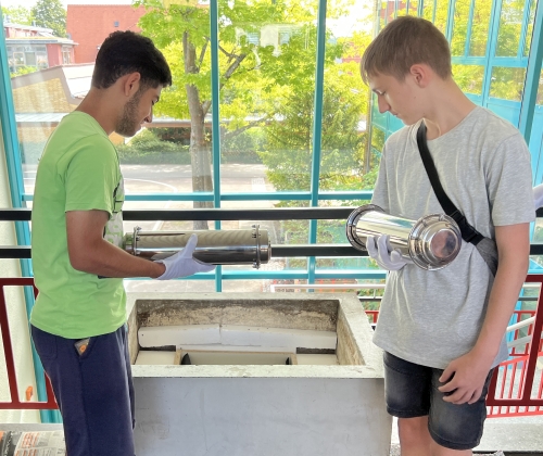 Zeitkapsel! Erst im Jahr 2047 öffnen!