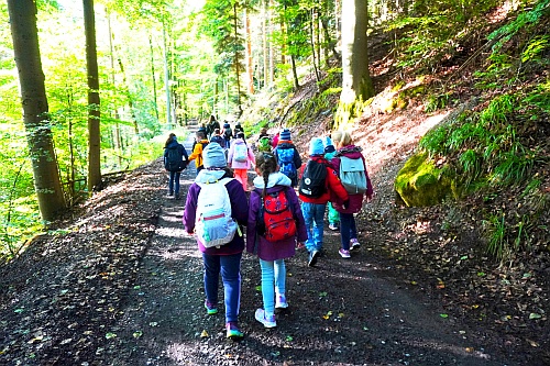 Alles muss raus - Wandertag der Grundschule