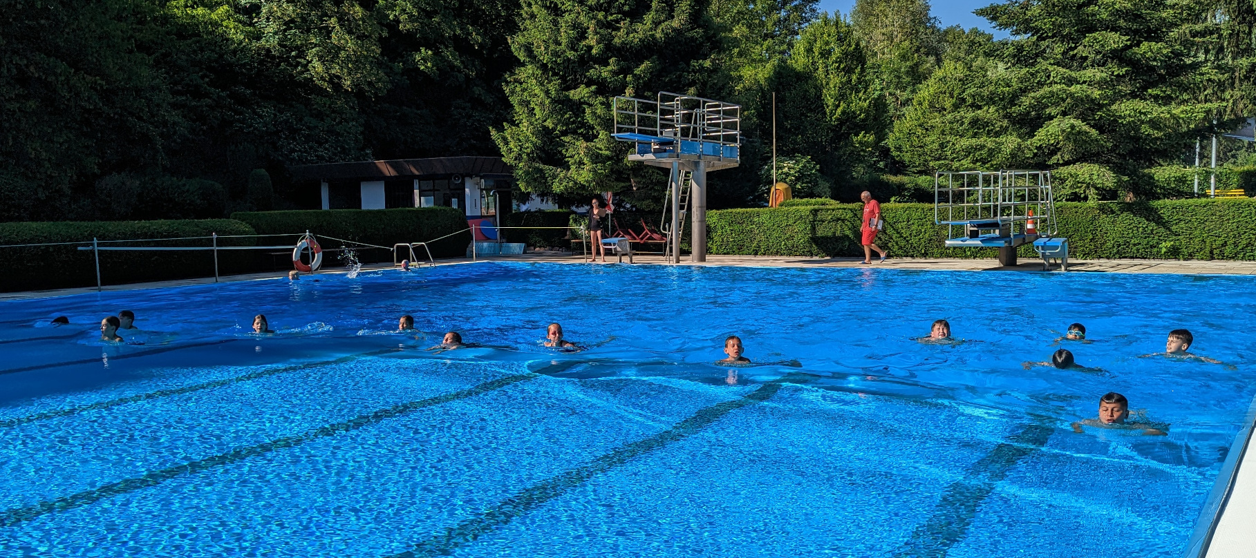 Ausflug ins Freibad