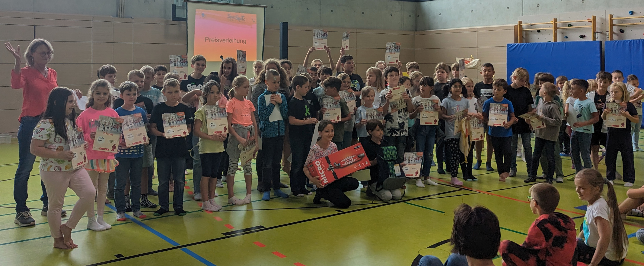 Abschluss des SpoSpiTo-Projekts an der Ludwig-Uhland-Schule