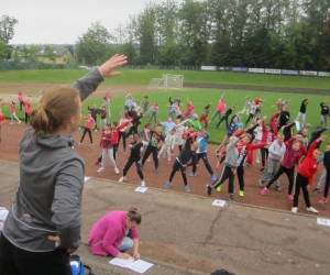 Aufwärmen mit Frau Himmel