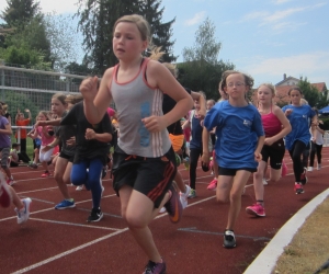 800m Lauf der Mädchen