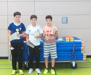 Siegerehrung Jungen 11,12 Jahr