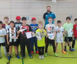 Siegerehrung Jungen 9,10 Jahre