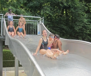 Viel Spaß beim Rutschen