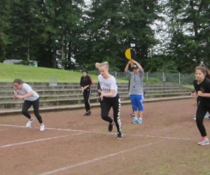 Sprintstart Mädchen