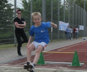 Franz beim Weitsprung