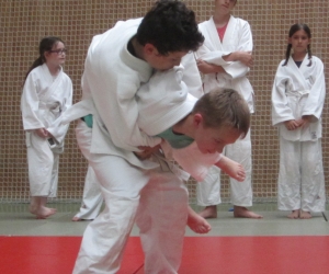 Partnerübung Wurf 2