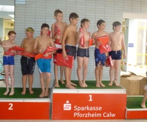 3. Die Jungen der Hauptschule, Altersklasse 2002 und jünger werden Zweiter