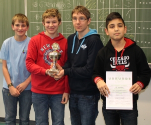 Schulschachmeister in der Realschule auf Schulamtsebene