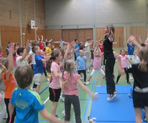 8. Warmarbeit mit Frau Paul am Vormittag