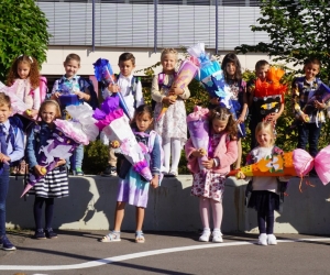 Ludwig-Uhland-Schule Birkenfeld, KW 38, Einschulungsfeier der Erstklässler