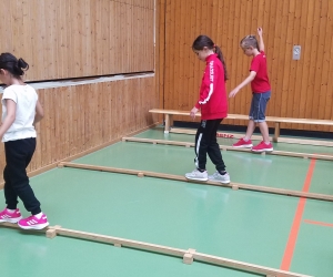 Rückwärts Balancieren